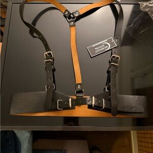 Midnight Hour Vegan Belted Harness